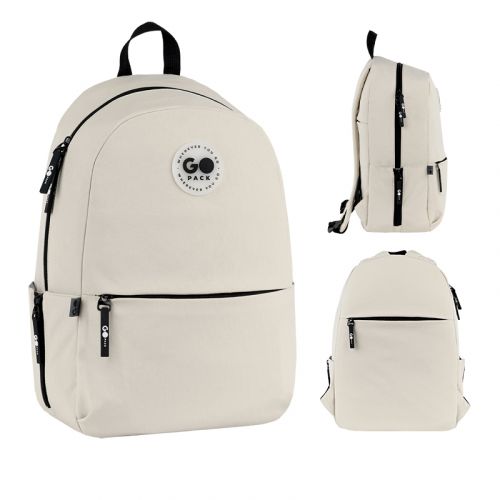 Рюкзак GoPack Education Teens 188M-1 бежевий