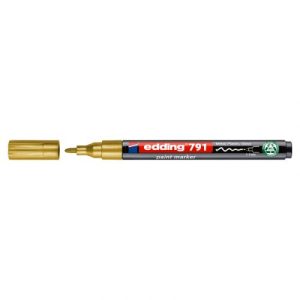 Маркер Paint e-791 1-2 мм круглий золотий