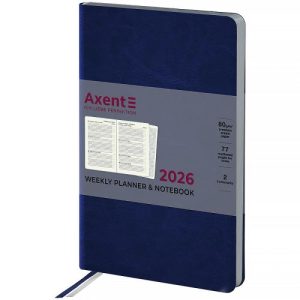 Щотижневик 2026 Partner City Soft, 125*195, синій