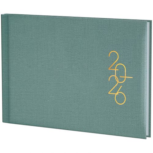 Щотижневик 2026 кишеньк Linesse морський зелений