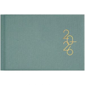 Щотижневик 2026 кишеньк Linesse морський зелений