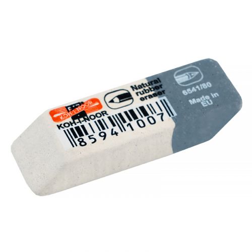 Гумка комбінована SunPearl, 6541/80 (полібег 10шт)