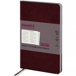 Щотижневик 2026 Partner City Soft, 125*195, коричневий