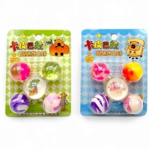 Мʼяч-стрибун 5штук на планшеті (мікс видів)