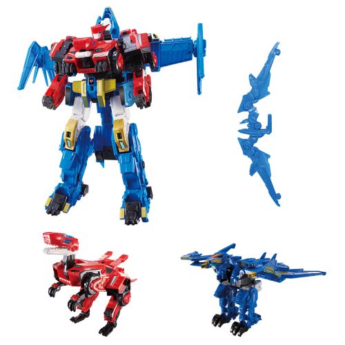 Ігровий набір з роботом-трансформером Dinoster - Раптор Болт Вінг