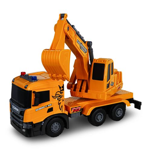 Автомодель серії Super Big Truck – Екскаватор Scania (світло, звук)