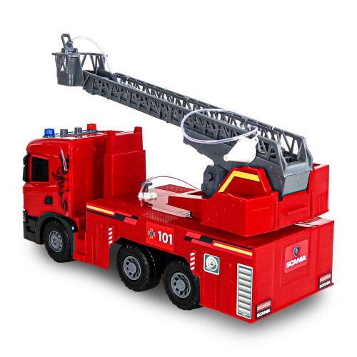 Автомодель серії Super Big Truck – Пожежна машина Scania (світло, звук, функ. води)