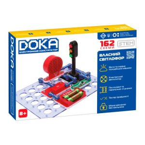 Конструктор електронний Doka 162 схеми