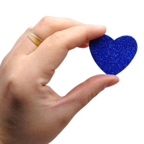 Декоративні клейкі форми з EVA, блискітки 48 шт