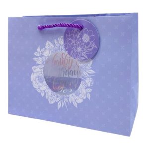 Пакет паперовий, подарунковий, 23х18х10 см