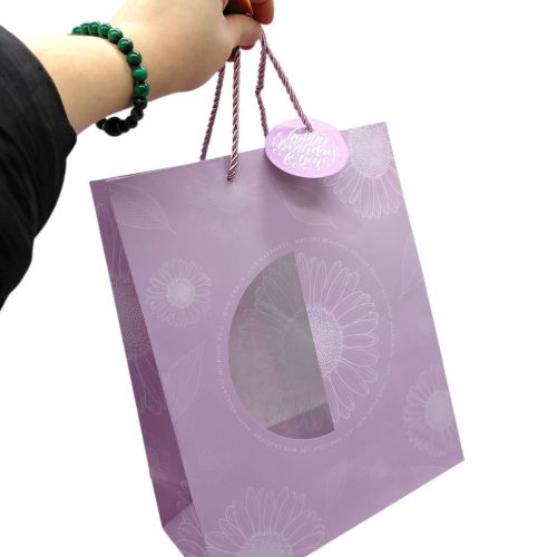 Пакет паперовий, подарунковий, 26х32х12 см