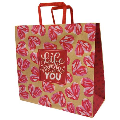 Пакет паперовий КРАФТ 32х15х30 см