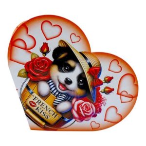 Листівка вітальна "Валентинка" 15,1х8,2 см