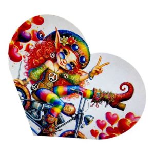 Листівка вітальна "Валентинка" 15,1х8,2 см