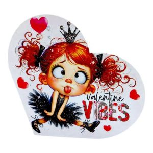 Листівка вітальна "Валентинка" 15,1х8,2 см