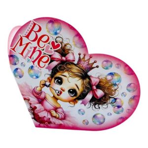 Листівка вітальна "Валентинка" 15,1х8,2 см