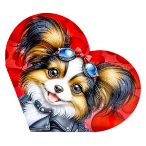 Листівка вітальна "Валентинка" 15,1х8,2 см