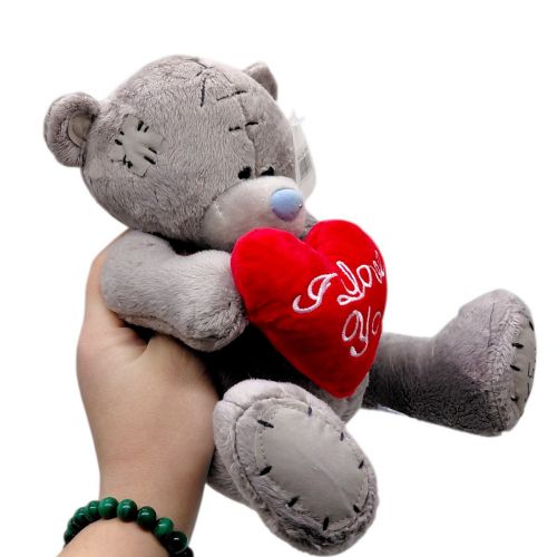 Мʼякі іграшки "Ведмедик із серцем" 20 см