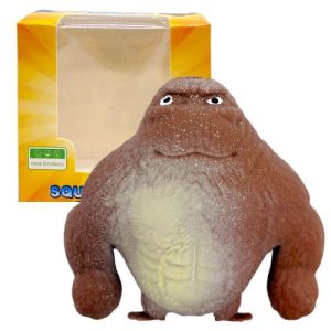 Іграшка антистрес "Кінг-Конг" 9,5 см (КОРИЧНЕВИЙ)