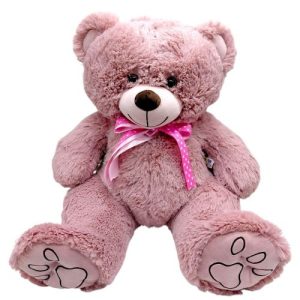 Мʼяка іграшка Ведмедик Макс 45 см. (РОЖЕВИЙ)