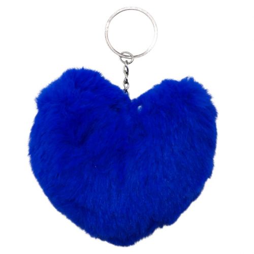 МʼЯКИЙ БРЕЛОК "СЕРДЦЕ" (СИНІЙ)