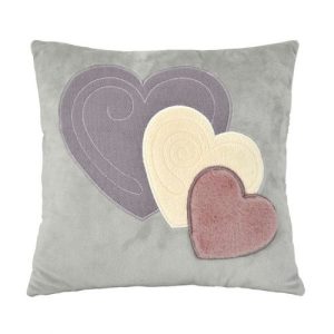 Подушка м'яка "Hearts", 33 см