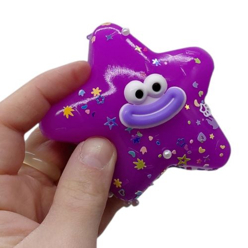 Іграшка антистрес (таба) "Зірочка" 9 см (ФІОЛЕТОВА)