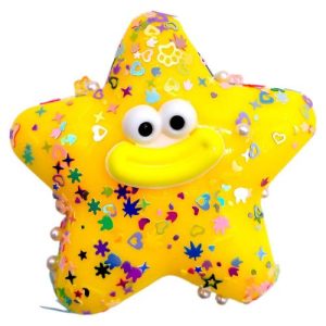 Іграшка антистрес (таба) "Зірочка" 9 см (ЖОВТА)