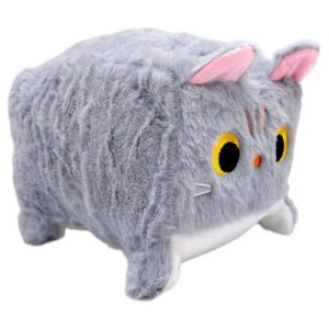 МʼЯКА ІГРАШКА "КОТО-КУБ" 15 СМ (СІРИЙ)