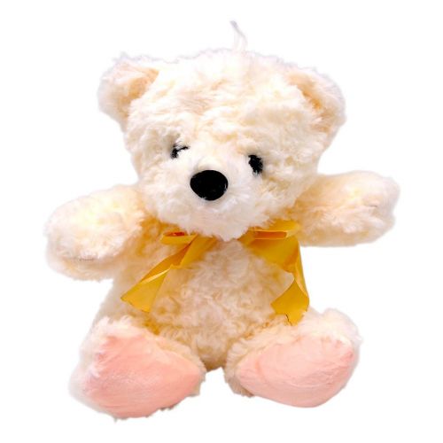 МʼЯКА ІГРАШКА "КОЛЬОРОВИЙ ВЕДМЕДИК" 20 СМ (КРЕМОВИЙ)