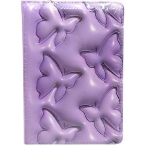 Блокнот 3D.Метелики, ФОРМАТ А5 (БУЗКОВИЙ)