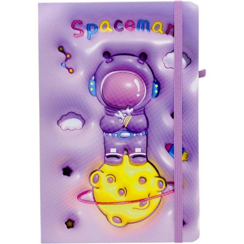 Блокнот "SPACEMAN" тверда обкладинка, А5 (БУЗКОВИЙ)
