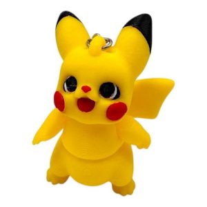 Брелок 3d друк "Пікачу"