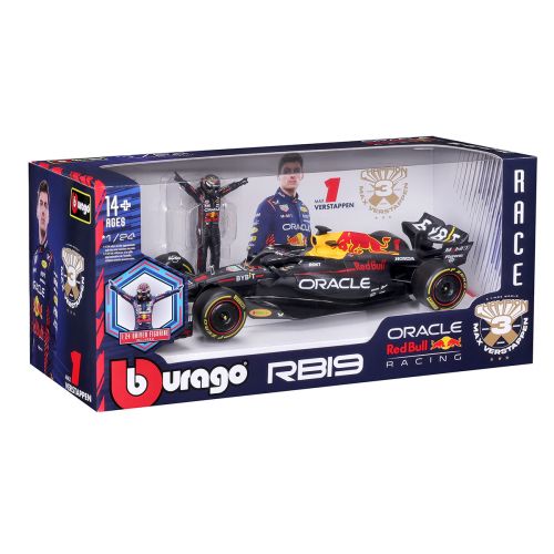 Автомодель з фігуркою - Red Bull Racing RB19 (1:24)