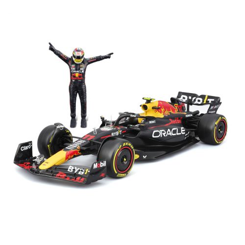 Автомодель з фігуркою - Red Bull Racing RB19 (1:24)