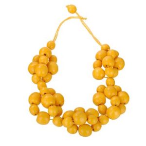 Дерев'яні намиста "Гроно" (20,5 см)