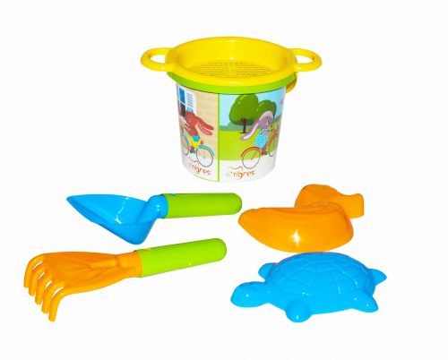 Набір для піску "Прованс", 6 ел. з термонаклейка