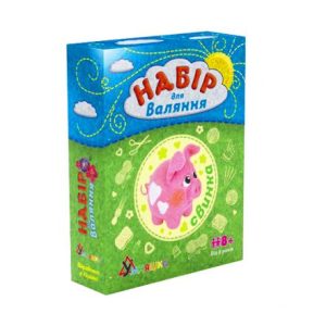 Набір для творчості "Валяння: Хрюшка"