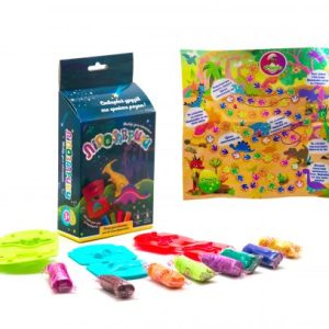 Набір тесту для ліплення "Лепозаврікі" (укр)