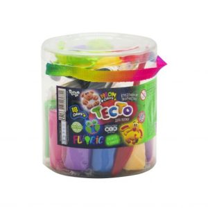 Набір для ліплення "Fluoric", 18 кольорів (укр)