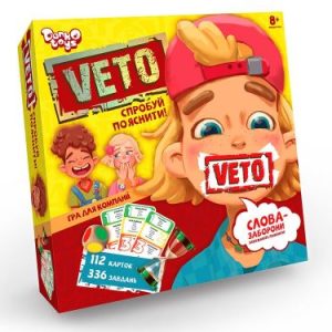 Карткова настільна гра "VETO", укр