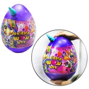Іграшка-сюрприз "Unicorn WOW Box", укр (фіолетовий)