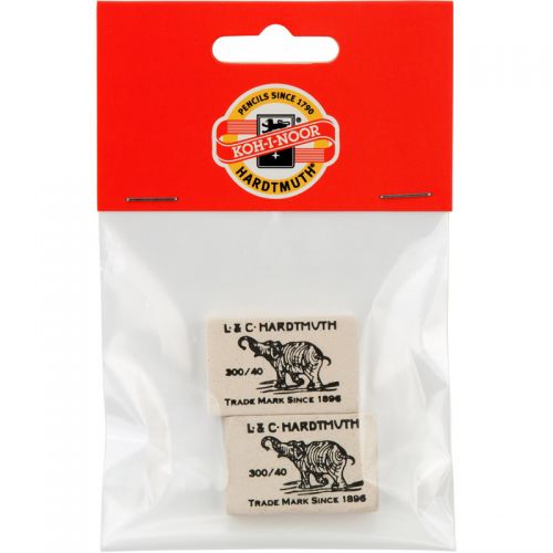 Гумка для стирання "Слон", 2 шт