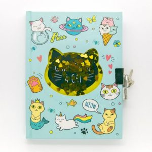 Блокнот на замочці "Котики"