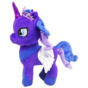 Мʼяка іграшка "Принцеса єдиноріг" (синій)