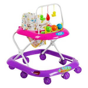 Ходунки "Joy" з брязкальцями та музичною панеллю (бузкові)