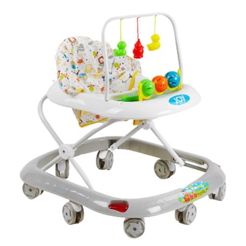 Ходунки "Joy" з брязкальцями та музичною панеллю (сірі)