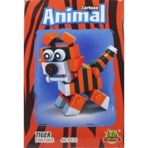 Конструктор "Cartoon Animal: Тигр" (46 дет)
