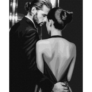 Картина за номерами "Поруч із коханою" 40х50 см