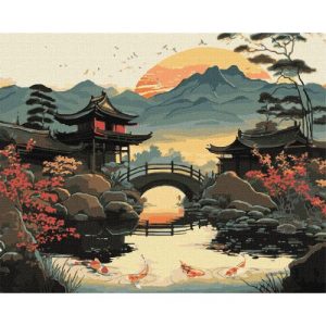 Картина за номерами "Чудовий Схід" 40х50 см